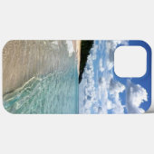 Plage de mer coque iphone et beau ciel (Verso (horizontal))