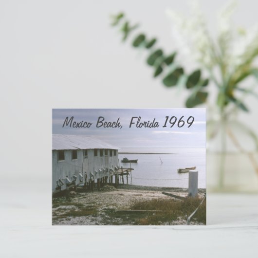 Plage de Mexico, Floride 1969 Carte postale du pay (Debout devant)