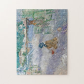 Plage de Nice | Berthe Morisot Legpuzzel (Verticaal)