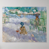 Plage de Nice | Berthe Morisot Poster (Voorkant)