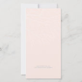 Plage de Noël de la côte Carte de vacances (Dos)