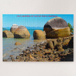 Plage de noix de coco Australie Puzzle