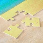 Plage de Palm Montego Bay Jamaïque. Puzzle (Côté)