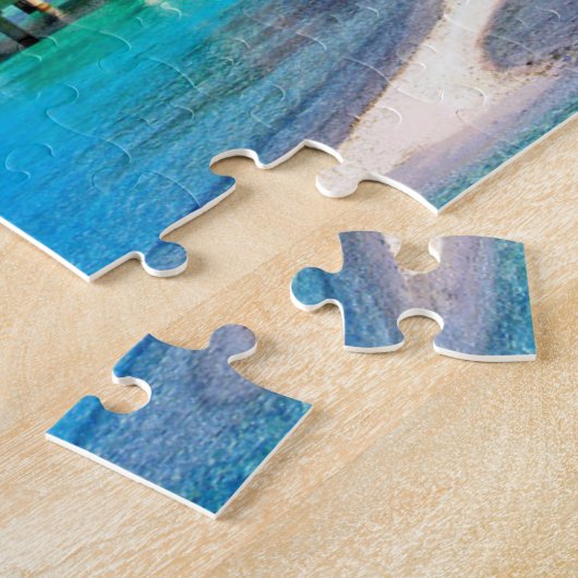 Plage de Puzzles Plage Complexe d'art Jigsaw Puzzl (Côté)