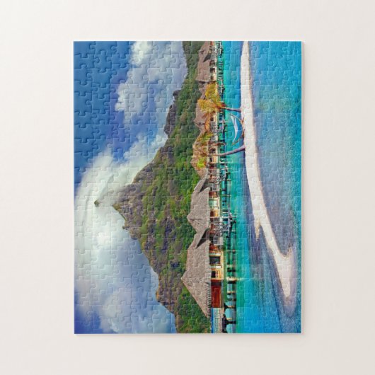 Plage de Puzzles Plage Complexe d'art Jigsaw Puzzl (Vertical)
