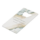 Plage de sable de mer côtière Mariage nautique (Devant Angle)