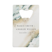 Plage de sable de mer côtière Mariage nautique (Dos)