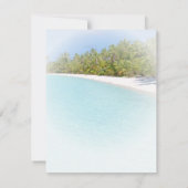 Plage de sable de mer Palms de mer Modèle blanc (Dos)