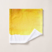 Plage de sable jaune (Gant de toilette)