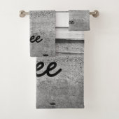 Plage de sable noir et blanc libre (En situation)