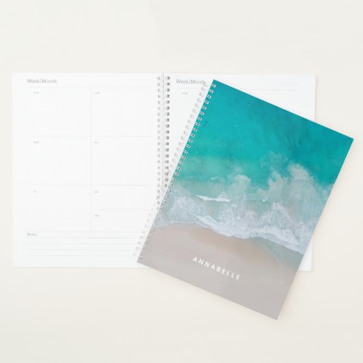 plage de sable tropical océan l'aventure commence (Devant avec enveloppe)