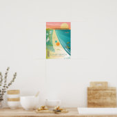 Plage de Sunset, Caroline du Nord Impression (Cuisine)