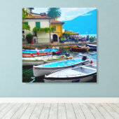 Plage de Toile Enveloppée (Insitu (Plancher de Bois))