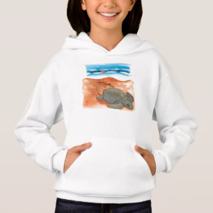 Plage de tortue de mer colorée amusante Sweat - sh