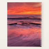 Plage de Windansea, coucher de soleil rouge (Dos)