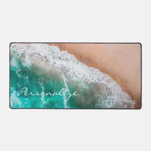 Plage d'eau de mer sable tropical été (Recto)