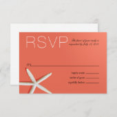 Plage des doigts de poisson Starfish RSVP | corail (Devant / Derrière)