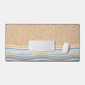 Plage design sable et mer (Clavier et souris)