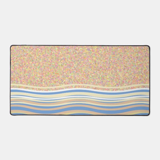 Plage design sable et mer (Recto)