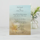 Plage Destination Mariage Invitation (Debout devant)
