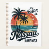 Plage d'été à Nassau Bahamas (Devant)