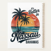 Plage d'été à Nassau Bahamas (Dos)