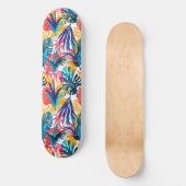 Plage d'été cool Palm Skateboard conçu (Recto)