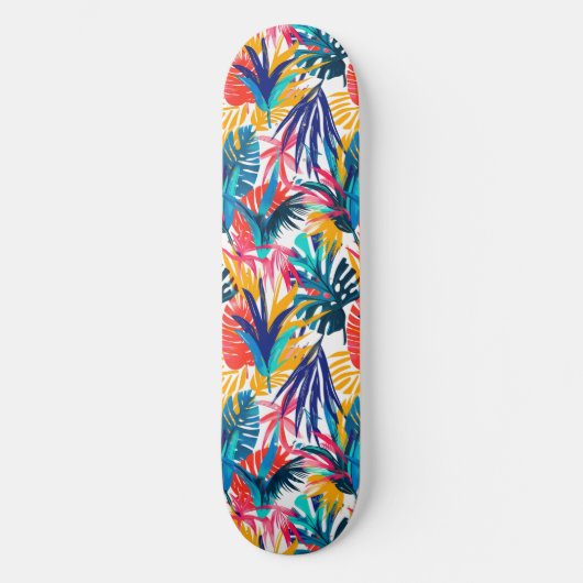 Plage d'été cool Palm Skateboard conçu (Recto)