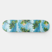Plage d'été cool Palm Skateboard conçu (Horz)