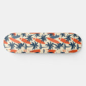 Plage d'été cool Palm Skateboard conçu (Horz)