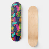 Plage d'été cool Palm Skateboard conçu (Recto)