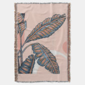 Plage d'été coton jeté couverture (devant Vertical)