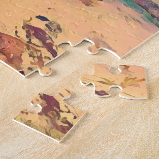 Plage d'océan difficile puzzle (Côté)