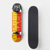 PLAGE DORÉE OFFICIEL Skateboard (Recto)