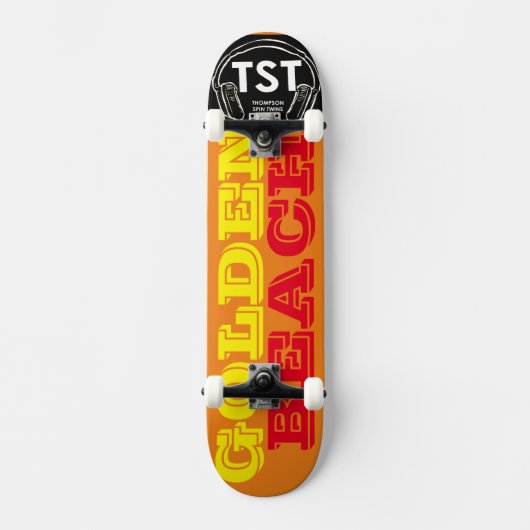 PLAGE DORÉE OFFICIEL Skateboard (Recto)
