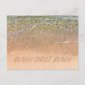 Plage douce Plage ! Cartes postales de changement  (Devant)