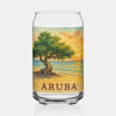 Plage Eagle Aruba Divi Tree Heure dorée (Verso)