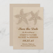 PLAGE ENREGISTRER LA CARTE DE DATE (Devant / Derrière)