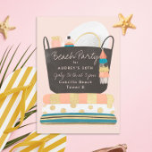 Plage Essentials Summer Beach Party Invitation