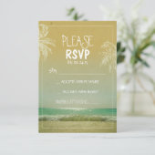 PLAGE et palmiers mariage RSVP (Debout devant)