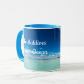 Plage Front Maldives Indian Ocean Mug (Devant gauche)