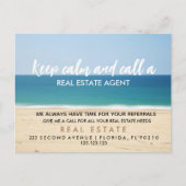 plage immobilière Faire-part (Devant)