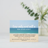 plage immobilière Faire-part (Debout devant)