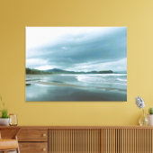 Plage isolée de Panama Beach toile étirée Impressi (Insitu(Salon))