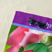 Plage Jardin d'agrément de coccinelle de serviette de (En situation)