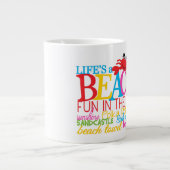 Plage - Jumbo Mug (Devant)