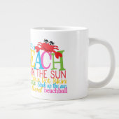Plage - Jumbo Mug (Droite)