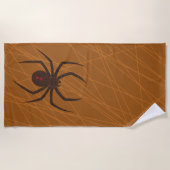 Plage La serviette Web Beach de l'araignée (Devant)