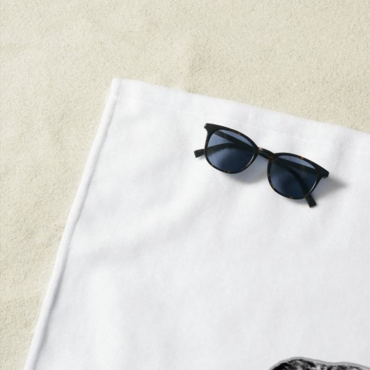 Plage Lazy Days Repose serviette de chien (En situation)