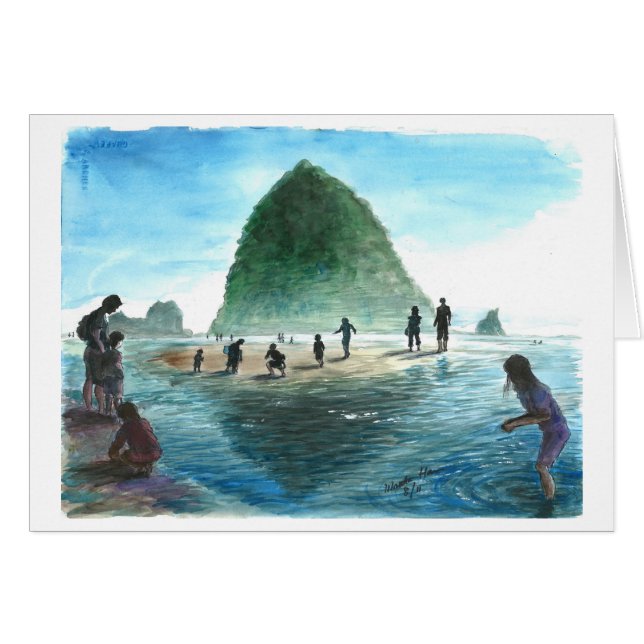 Plage l'explorant de l'Orégon (Devant horizontal)